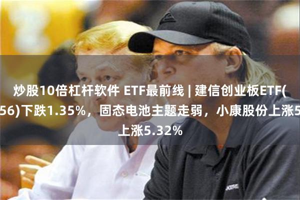 炒股10倍杠杆软件 ETF最前线 | 建信创业板ETF(159956)下跌1.35%,固态电池主题走弱,小康股份上涨5.32%