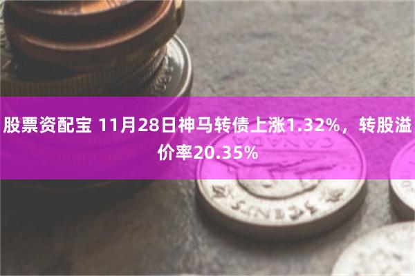 股票资配宝 11月28日神马转债上涨1.32%,转股溢价率20.35%