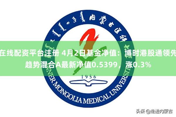 在线配资平台注册 4月2日基金净值:博时港股通领先趋势混合A最新净值0.5399,涨0.3%