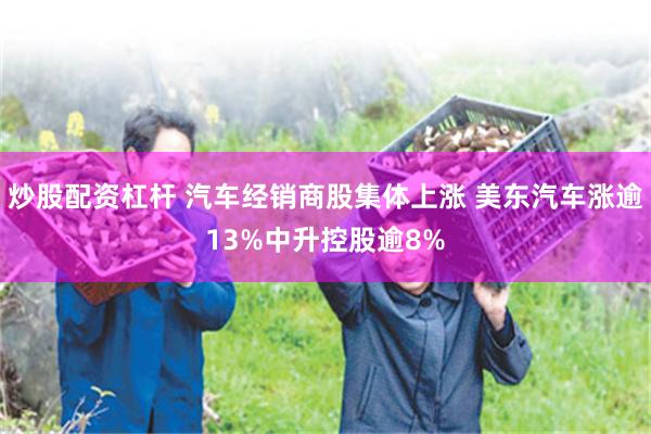 炒股配资杠杆 汽车经销商股集体上涨 美东汽车涨逾13%中升控股逾8%