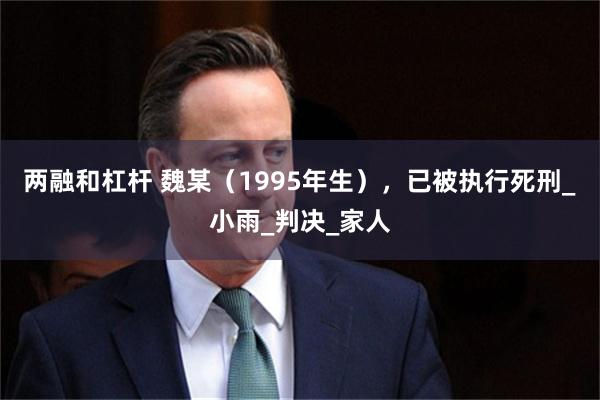 两融和杠杆 魏某(1995年生),已被执行死刑_小雨_判决_家人