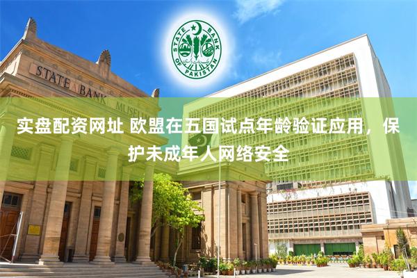 实盘配资网址 欧盟在五国试点年龄验证应用,保护未成年人网络安全