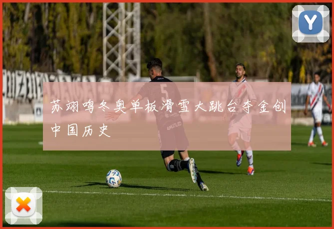 苏翊鸣冬奥单板滑雪大跳台夺金创中国历史